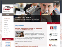 Tablet Screenshot of grand-prix-vinex.cz